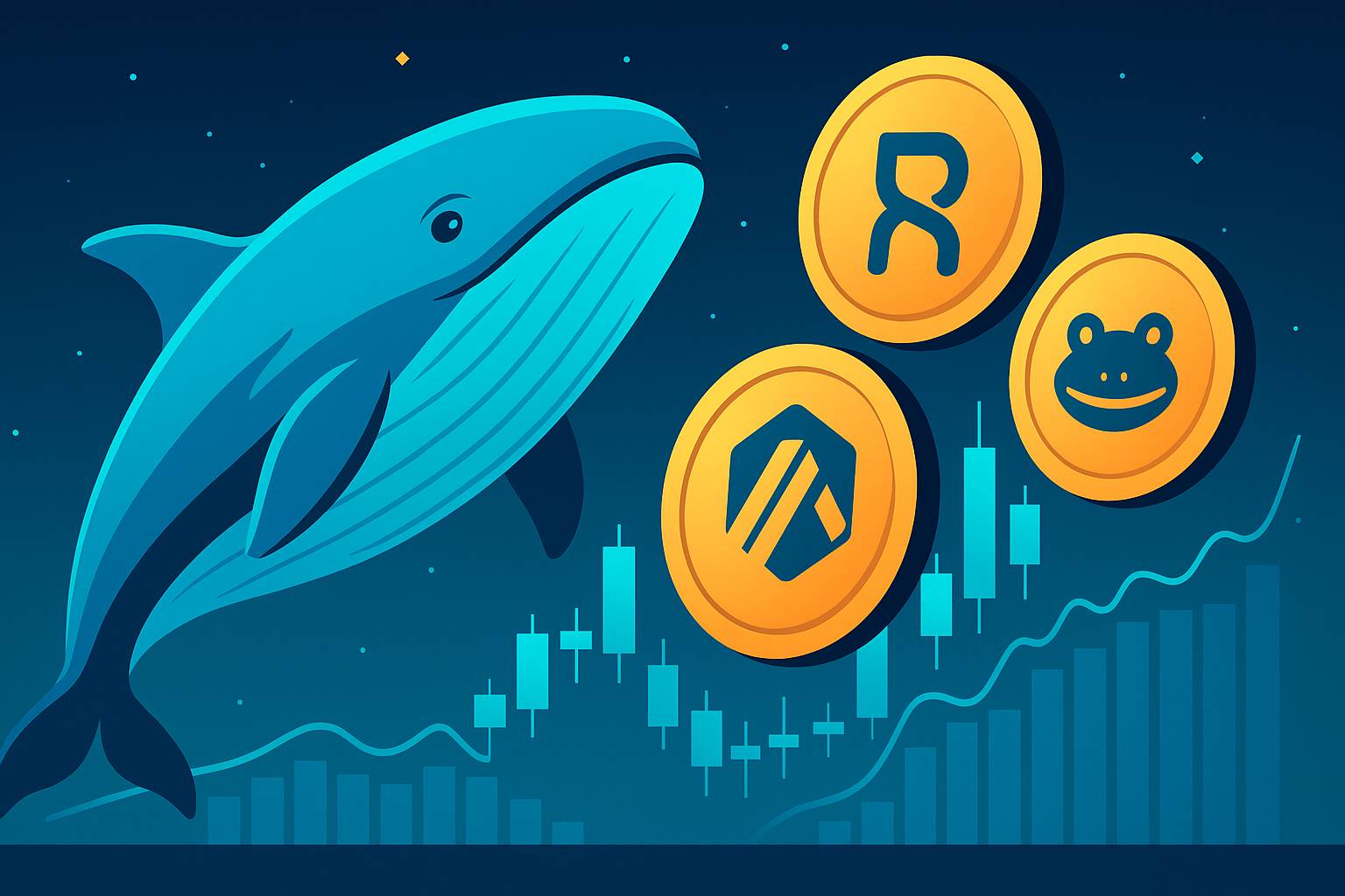 Wieloryby kupują te tokeny licząc na zyski we wrześniu!