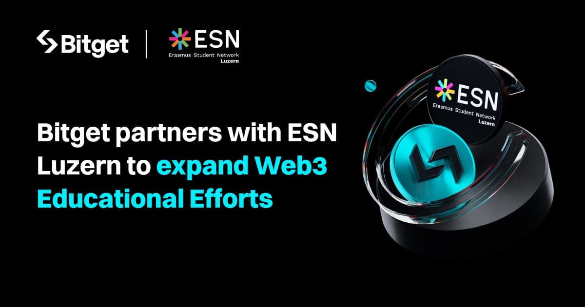 Bitget rozwija edukację Web3 na świecie we współpracy z ESN Lucerna