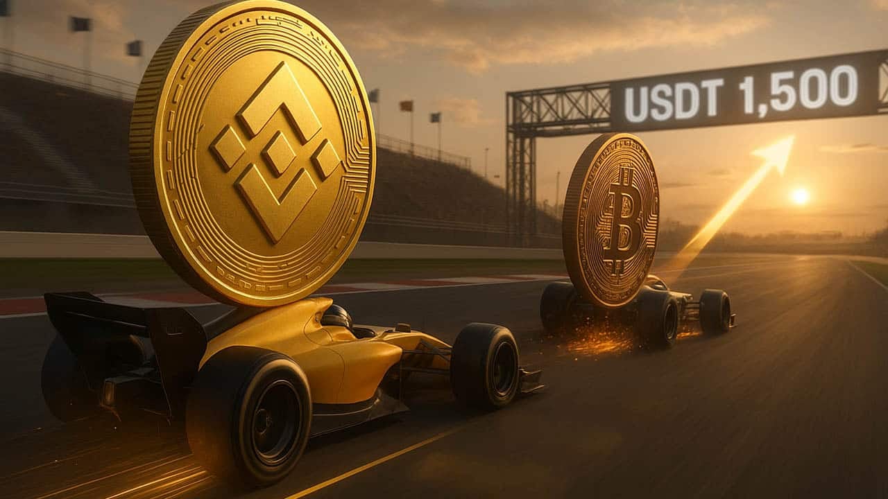 Altcoin BNB od Binance wyprzedza Bitcoina. Analitycy prognozują 1500 USD
