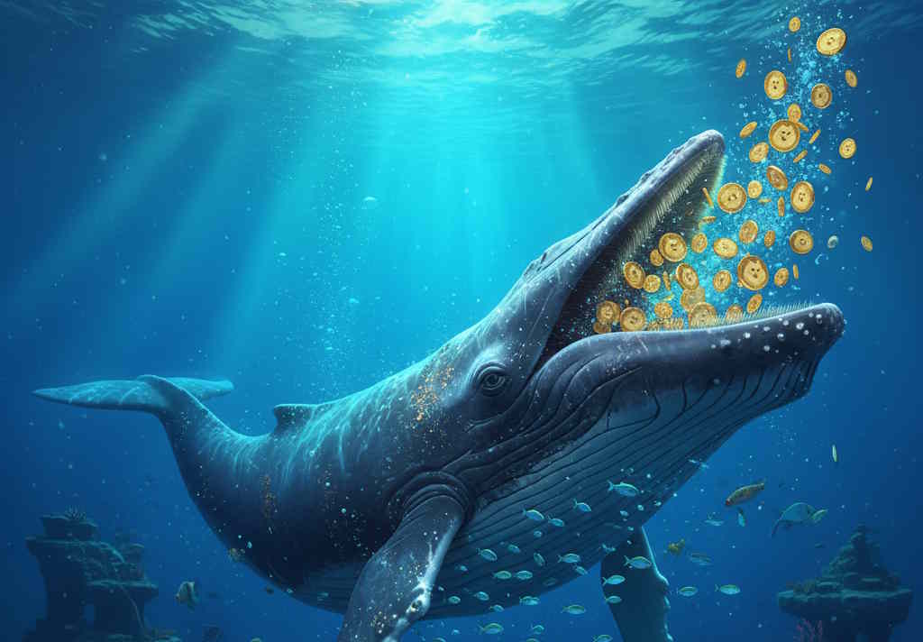 Wieloryby połykają 680 milionów DOGE – czy to początek drogi do 0,50 USD? Fed pomoże!