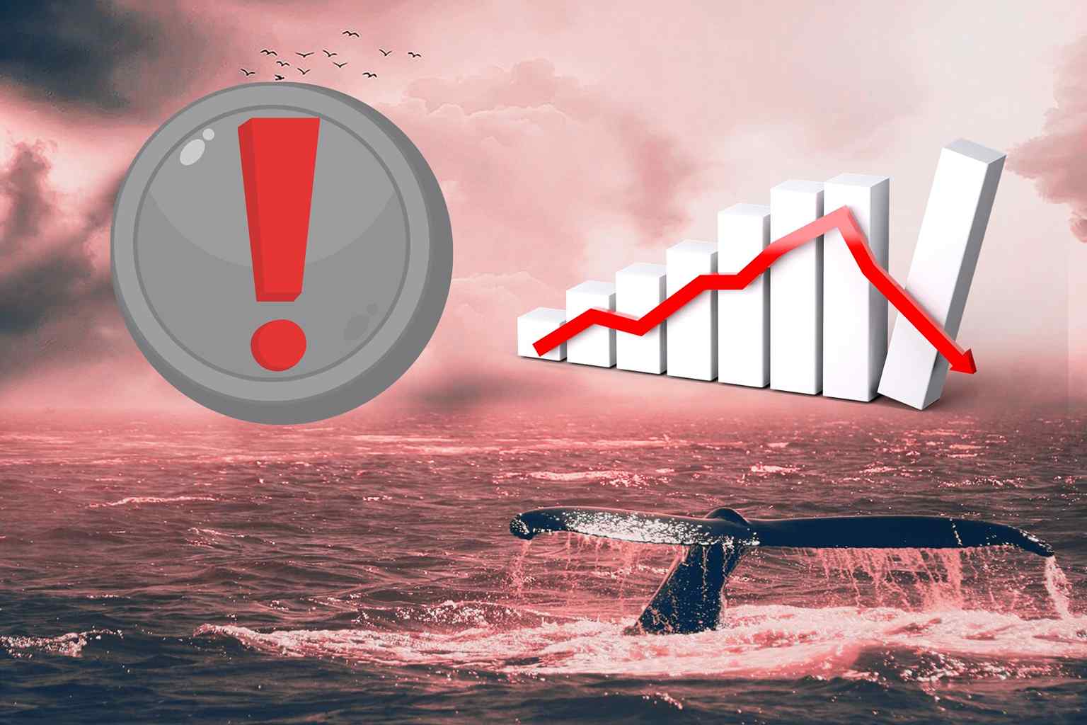 Topowy altcoin w opałach. Wieloryby sprzedały w krótkim czasie prawie 100 tys. sztuk tej kryptowaluty