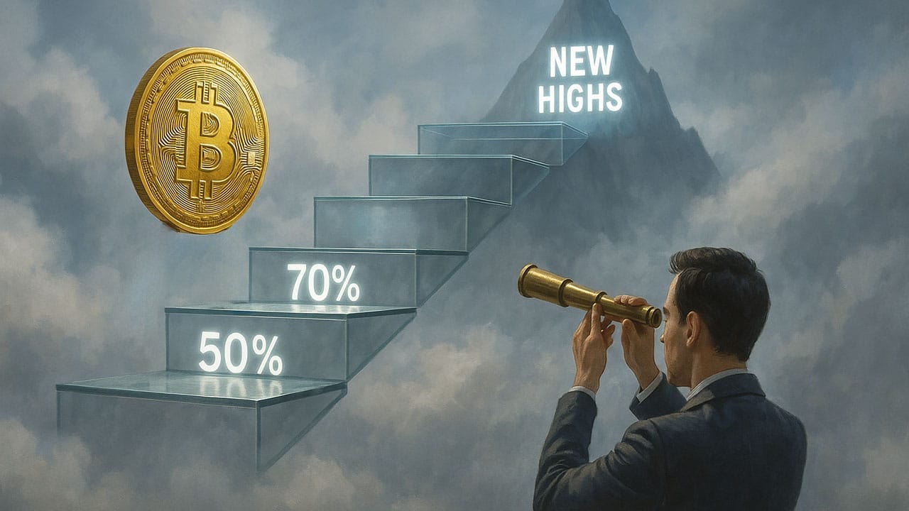 Analityk wskazuje, iż Bitcoin ma 70% szans na osiągnięcie nowych maksimów w ciągu 2 tygodni