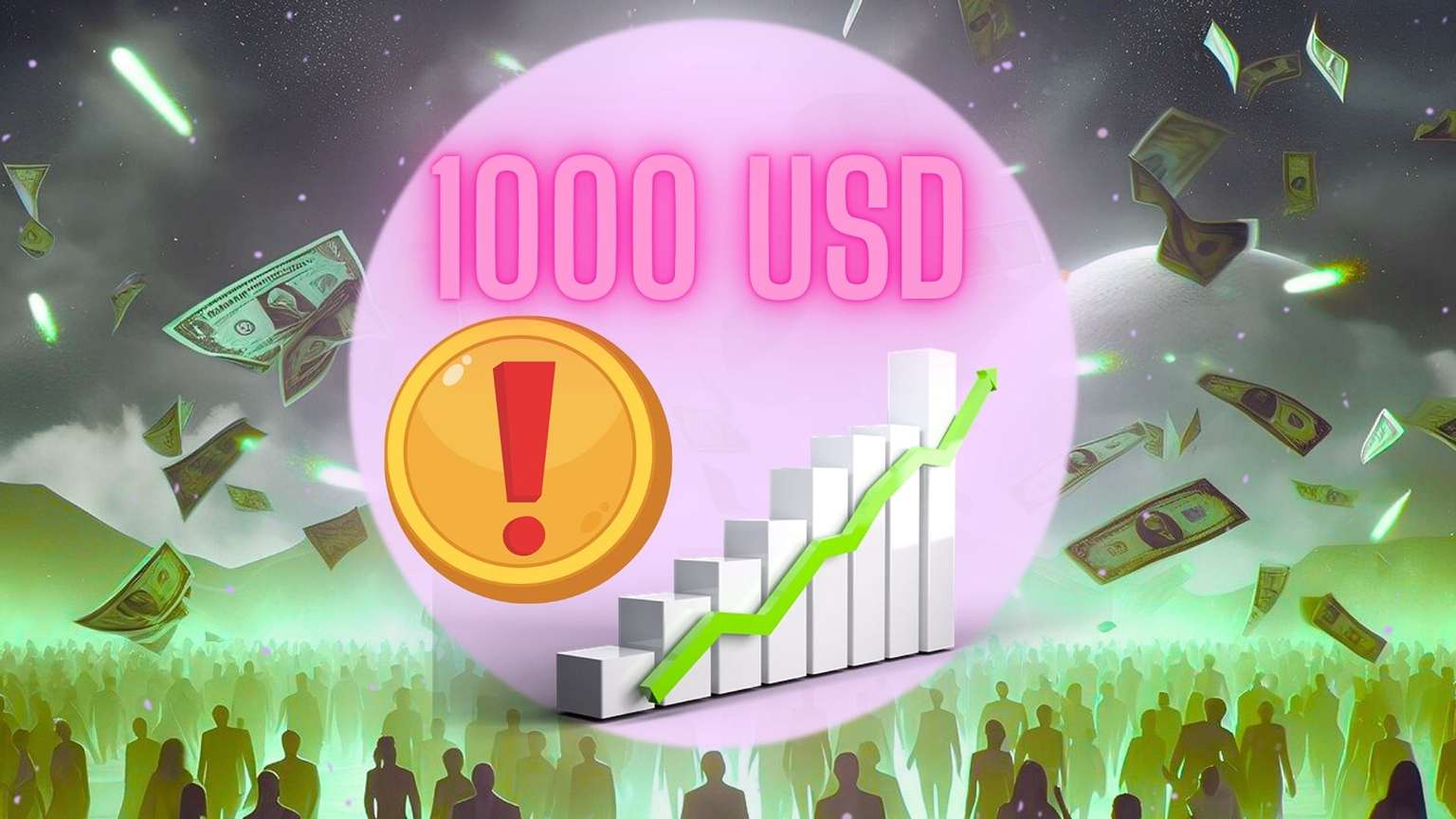 Kolejny altcoin na drodze po czterocyfrowy wynik. „1000 dolarów to nie mem”