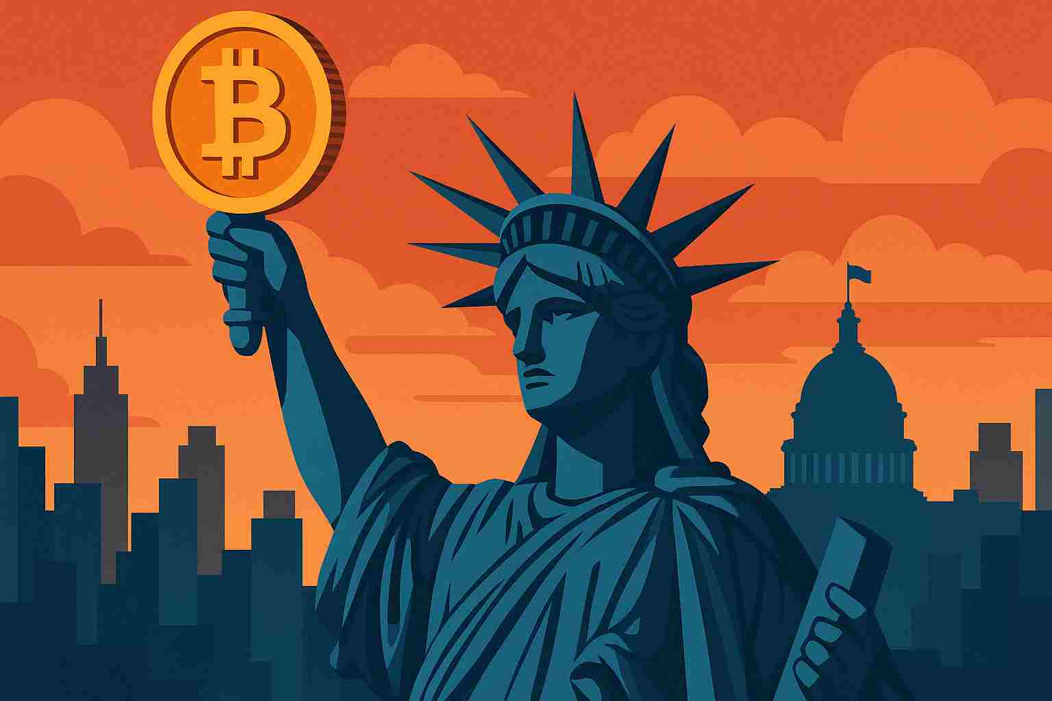 Jak uratować Amerykę? Kupić 1 milion Bitcoinów