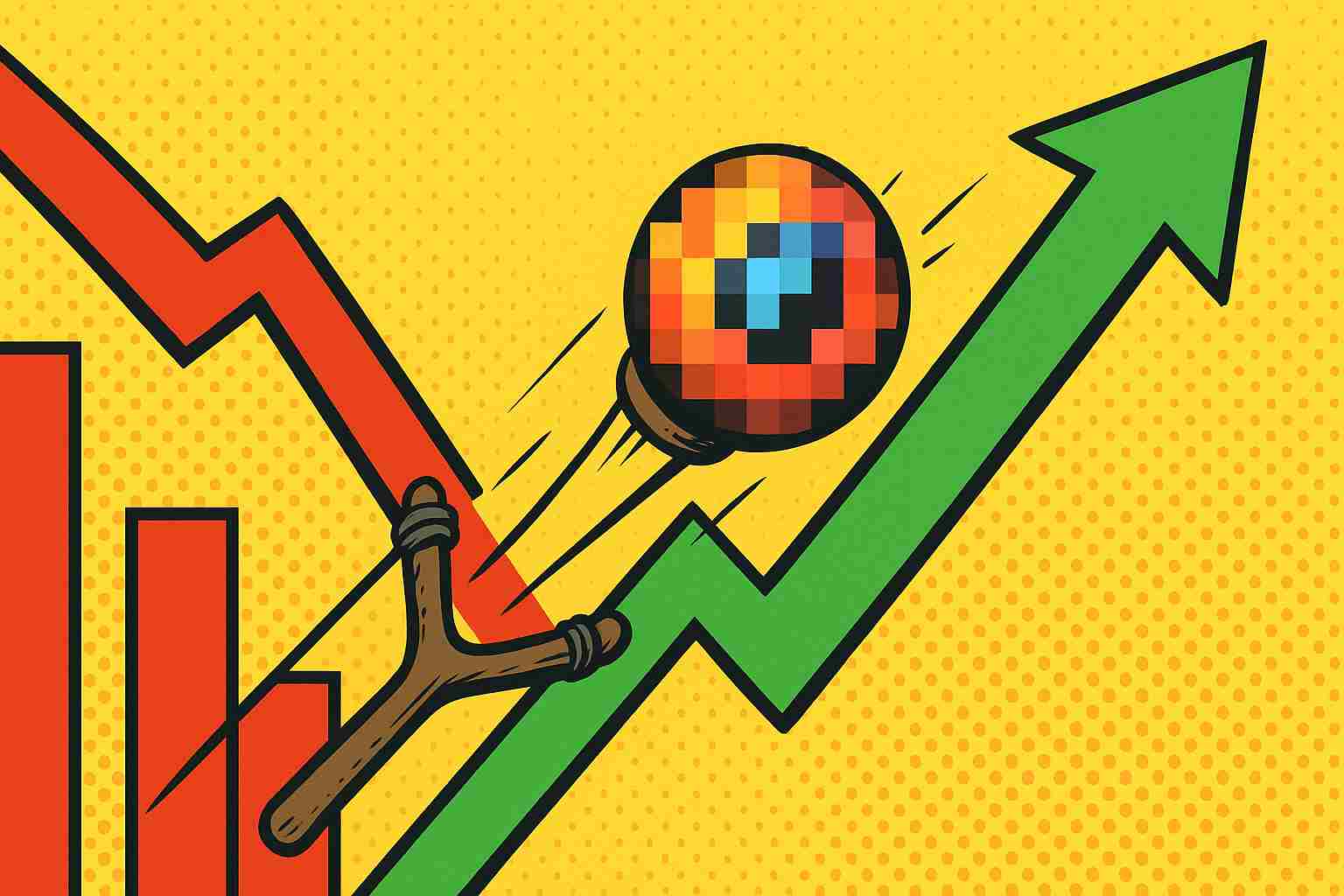 Cały rynek spada, ale ten altcoin wystrzelił w górę jak z procy! Dlaczego?