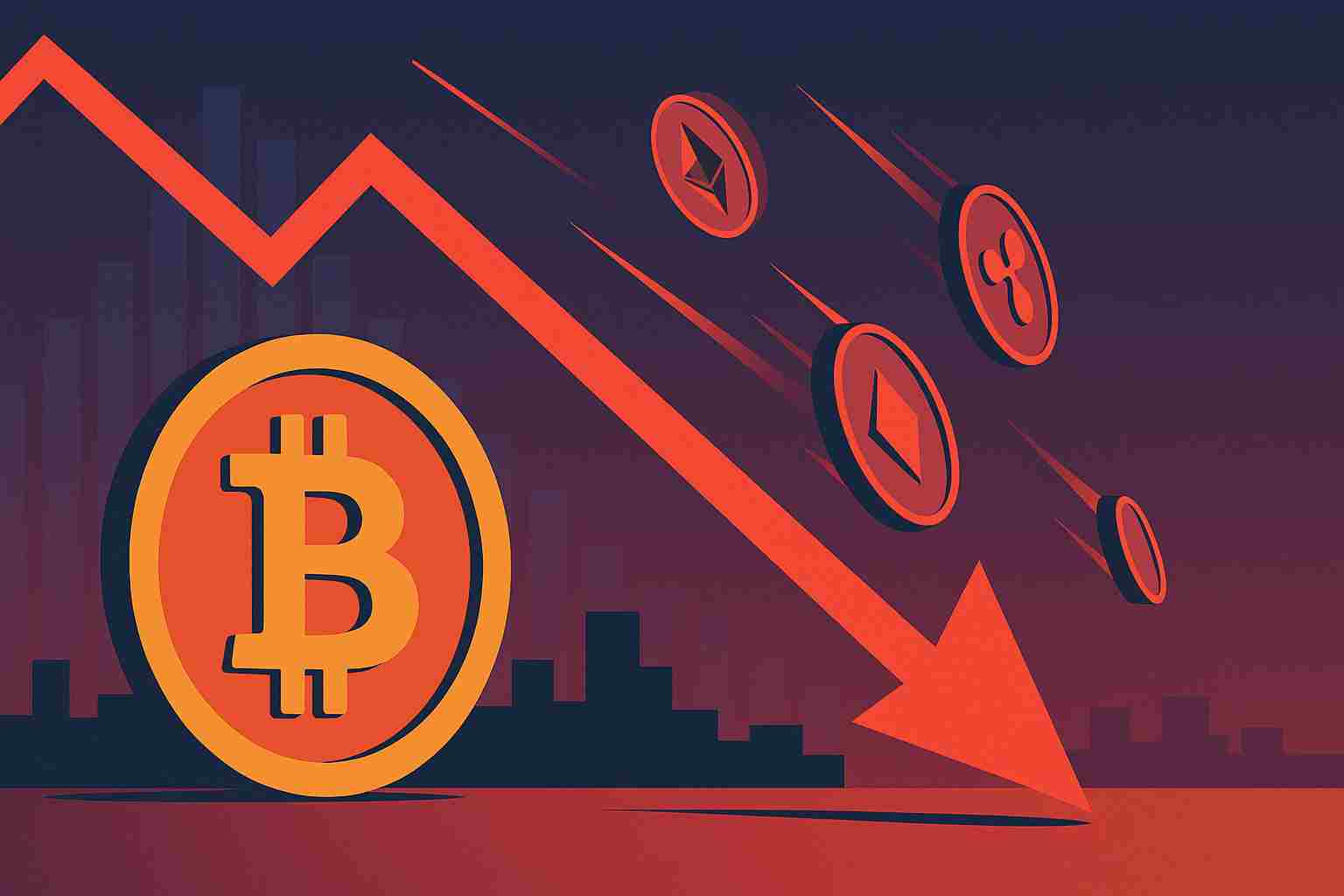 Bitcoin runął! Dzisiaj istotny dzień. Te dane mogą odwrócić sytuację