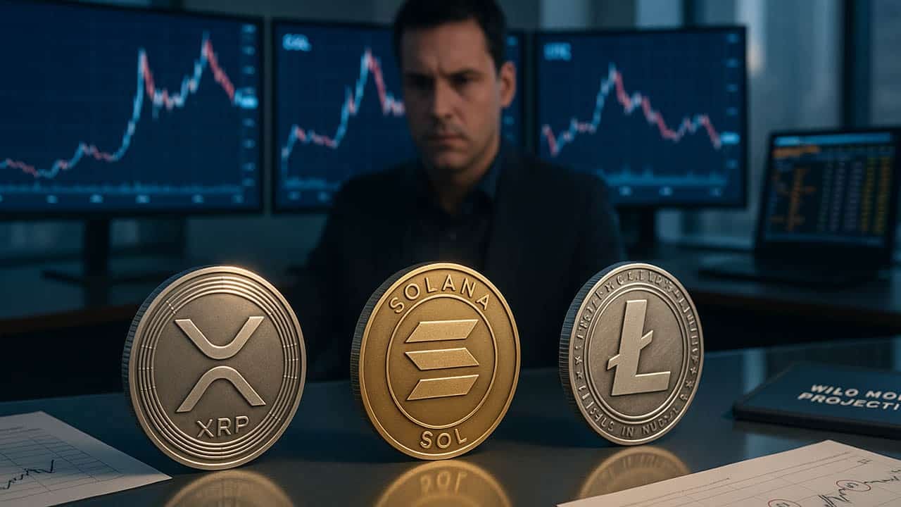 Starszy analityk Bloomberga twierdzi, iż będzie to szalony miesiąc dla XRP, Solany i Litecoina