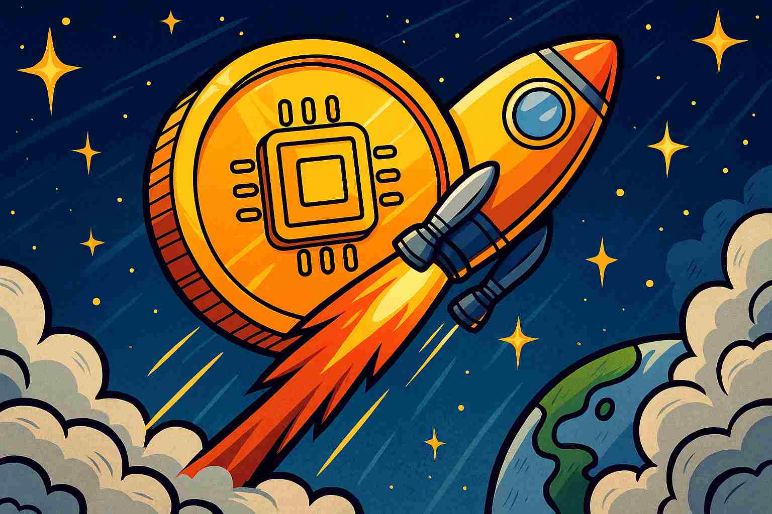 Kto kupił ten token wczoraj, dziś liczy zyski! Kryptowaluta AI wystrzeliła jak rakieta!