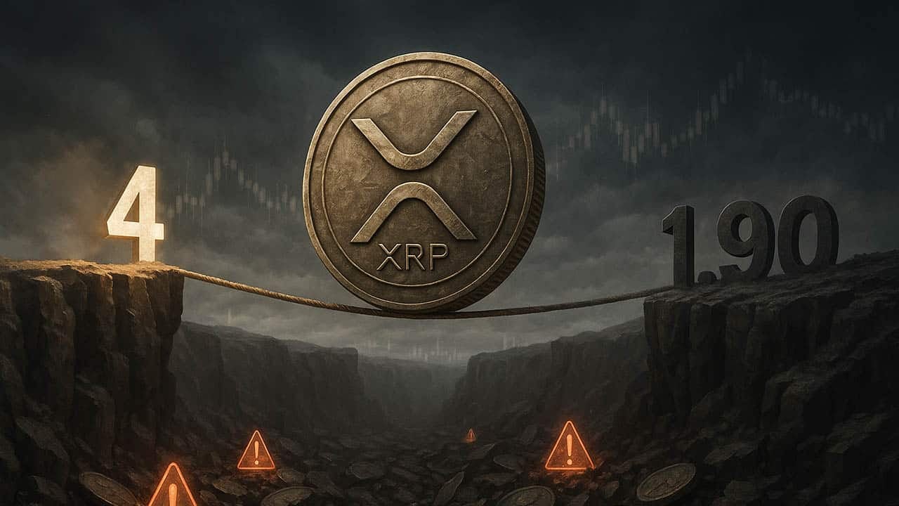 Ostrzeżenie dla posiadaczy XRP. Możliwy skok do 4 USD, ale kolejnym krokiem jest gwałtowny spadek do 1,90 USD
