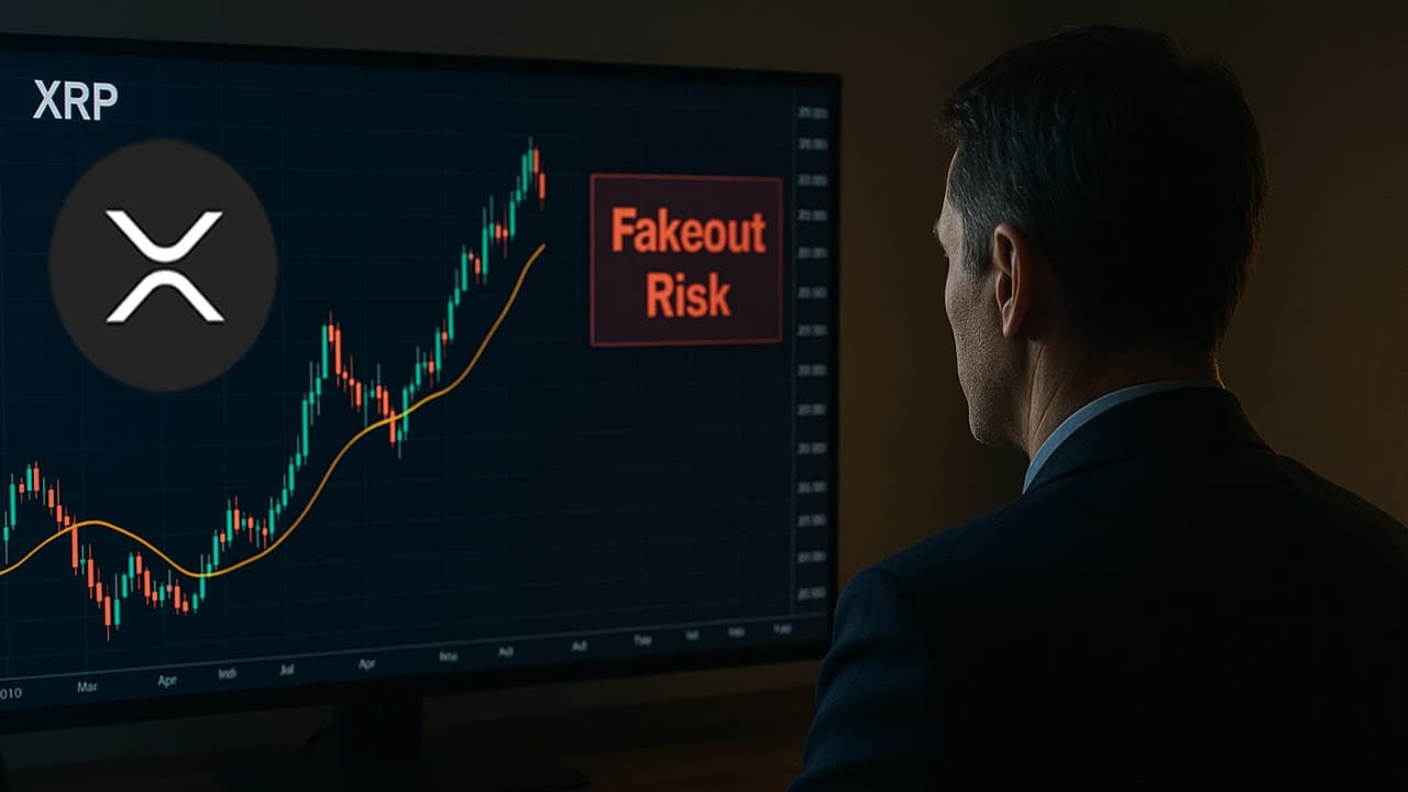 Ostrzeżenie dotyczące ceny XRP. Złoty Krzyż tworzy się przy 3 USD, ale może to być oszustwo