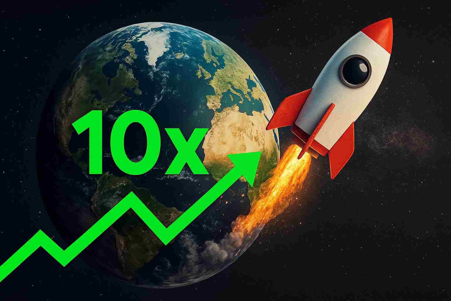 1000% zysku w 7 dni! Ten altcoin wystrzelił jak rakieta!