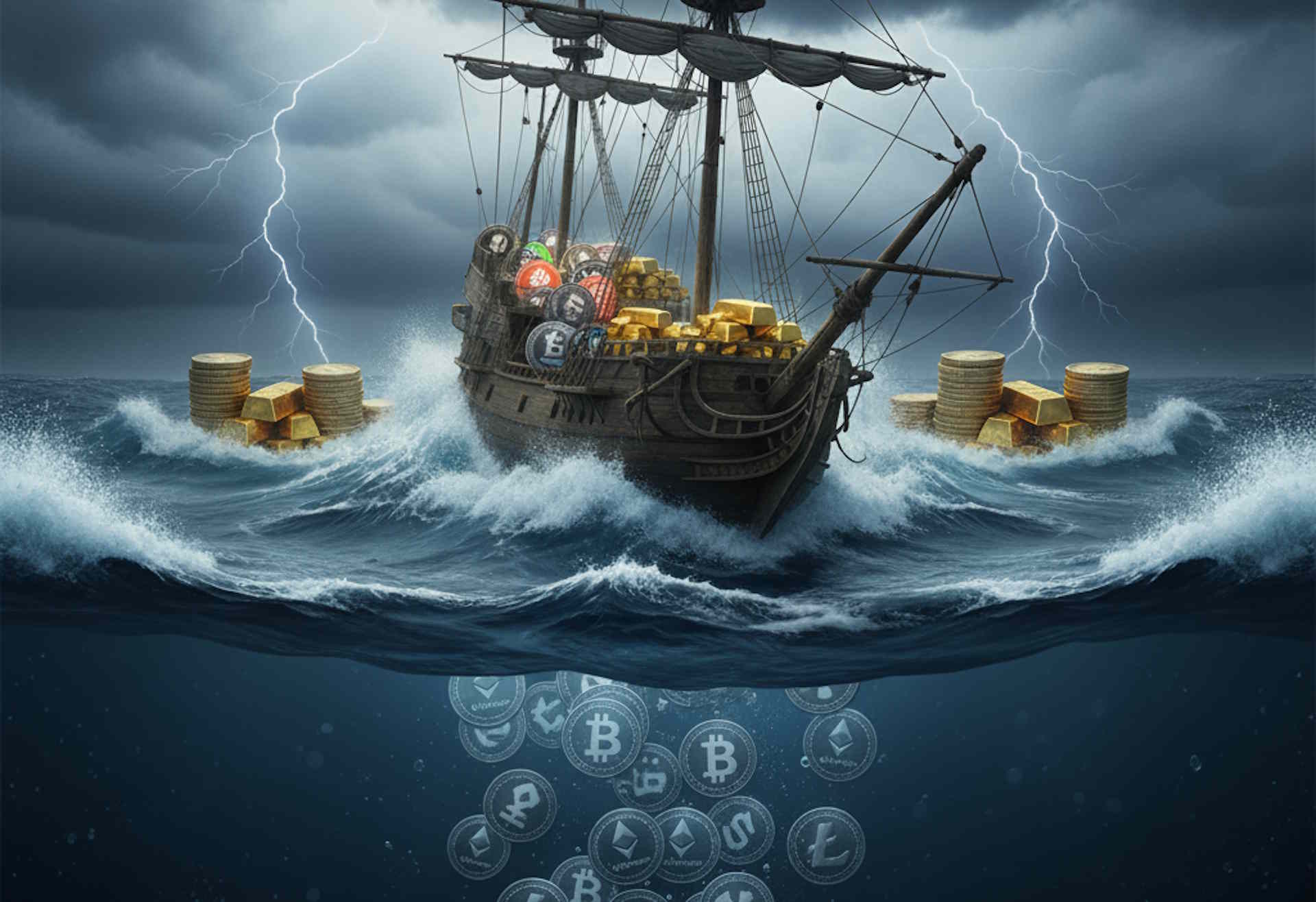 Wszystkie kryptowaluty toną? Nie – zobacz, które tokeny zarobiły na panice!