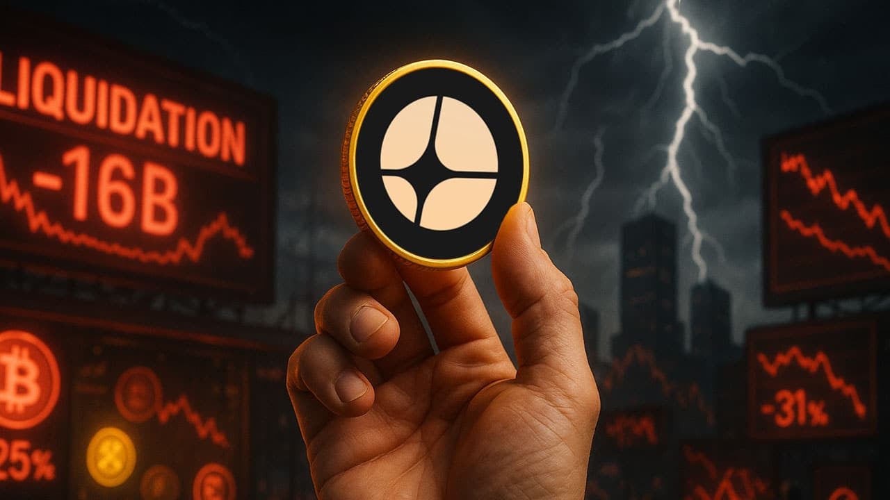 Założyciel Binance stawia na ASTER, który zyskuje 21% pomimo chaosu po likwidacji o wartości 16 miliardów dolarów