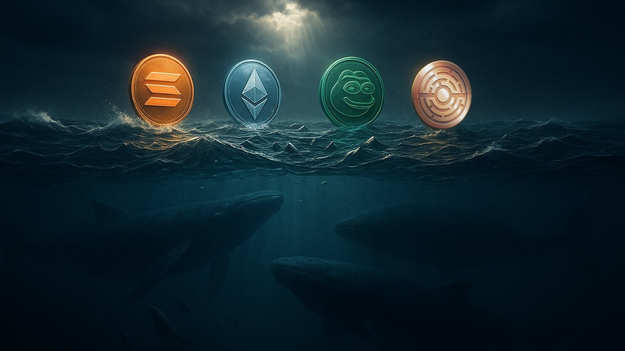 Dane z łańcucha ujawniają, które altcoin wieloryby kupują po największym krachu kryptowalut