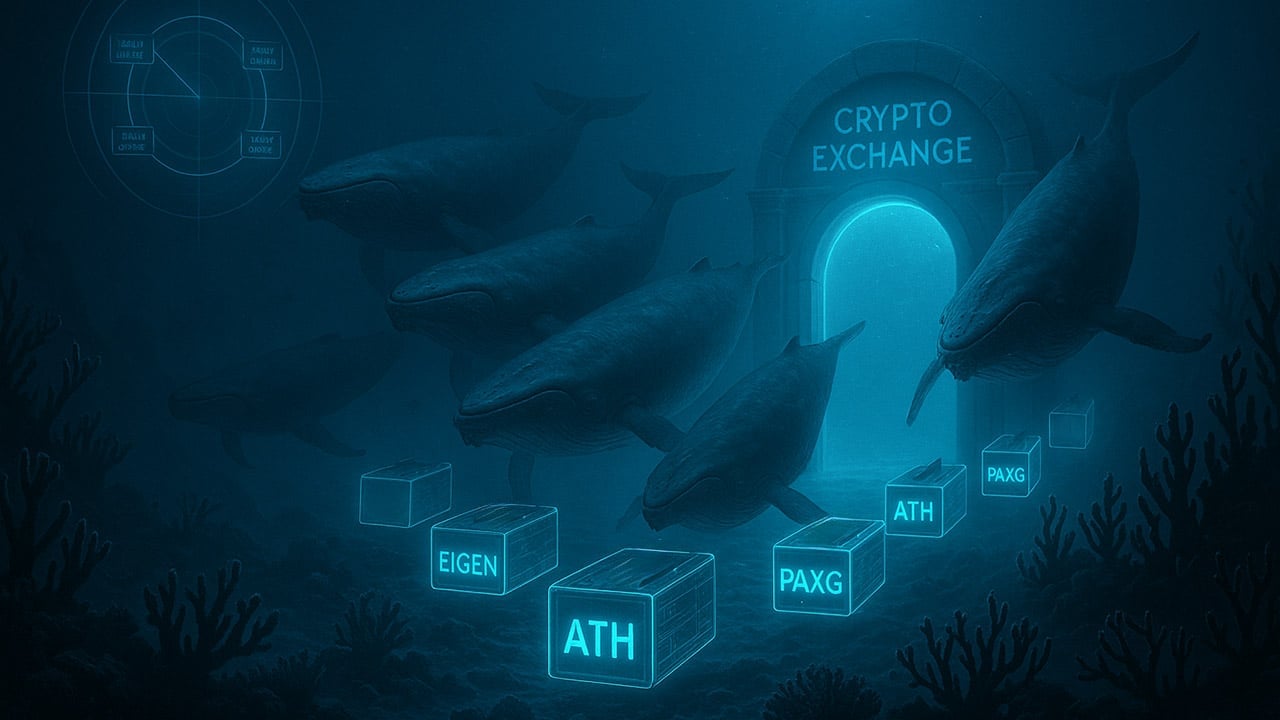 Santiment informuje — wieloryby przenoszą miliony na giełdy. Te altcoiny mogą stanąć w obliczu presji sprzedaży