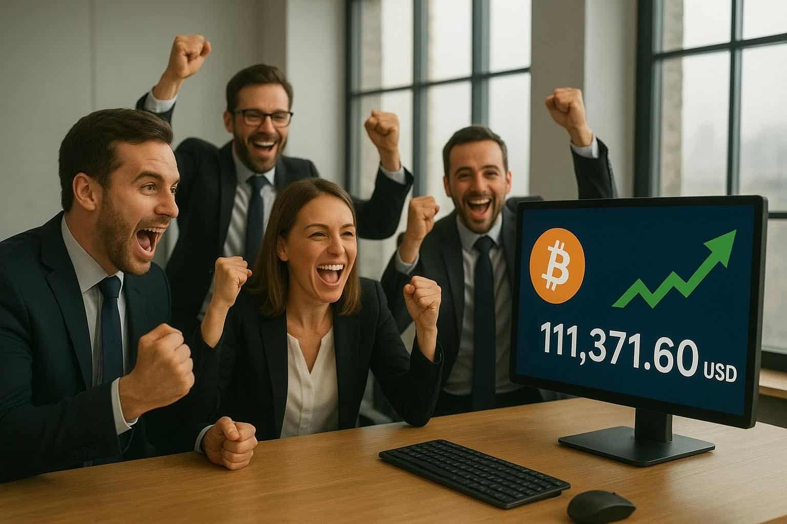 Bitcoin już po 111 371,60 USD – a to dopiero początek! Saylor i dane RVT ujawniają, kiedy rynek kryptowalut wystrzeli