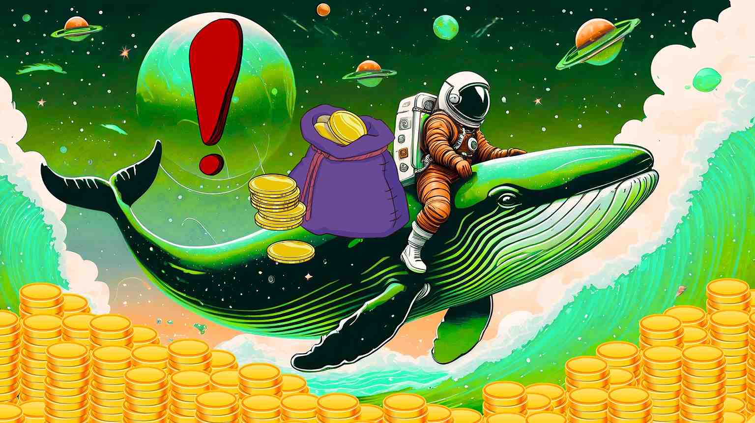 Szykuje się zwrot akcji? Wieloryby kupiły wczoraj 30 mln sztuk tego tokena