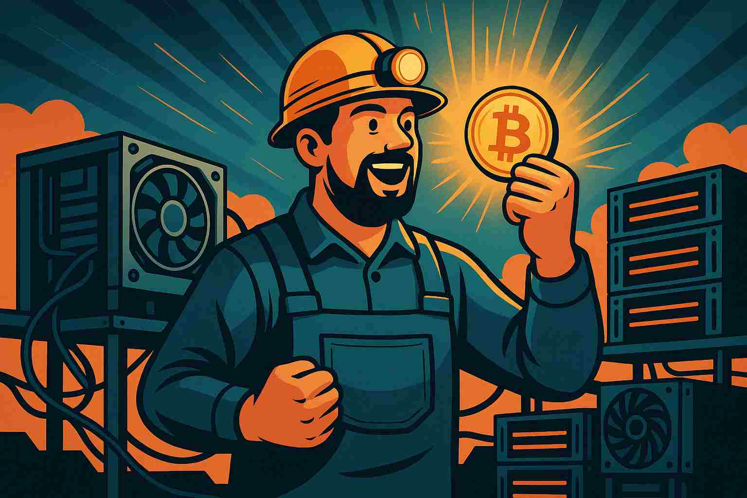 Samotny górnik wygrywa „Bitcoinową loterię” i zarabia 347 455 dolarów