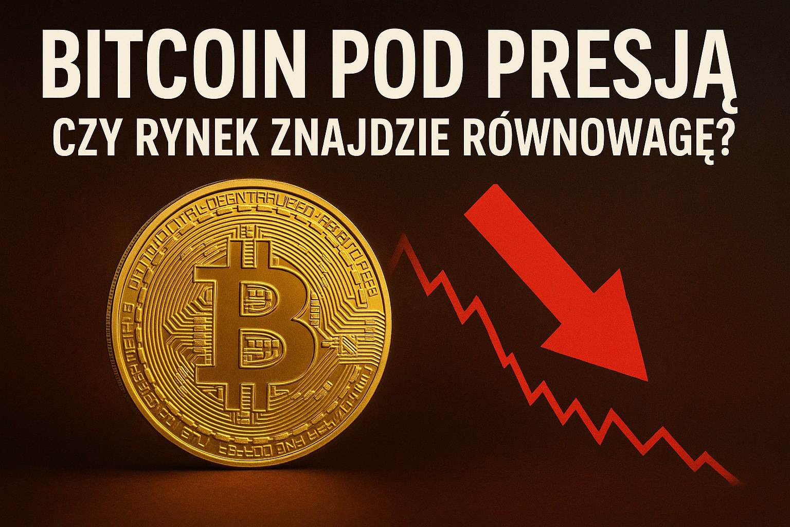 Bitcoin pod presją – czy rynek znajdzie równowagę?