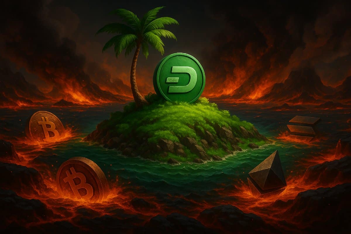 Cały rynek na czerwono, a na nim… zielona wyspa! Altcoin wystrzelił o 180% w tydzień