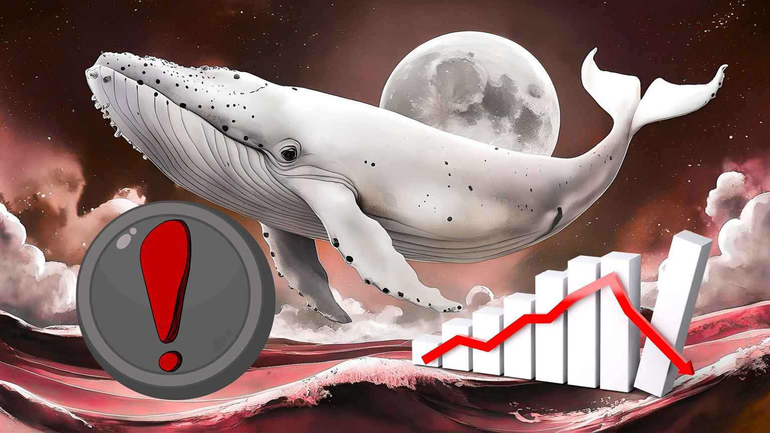 Wieloryby sprzedały ponad miliard sztuk token z TOP 10. Nadciąga krach?