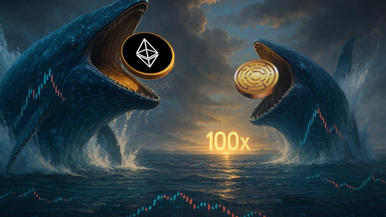 Największe wieloryby kryptowalutowe wchodzą do akcji, aby kupić na spadkach. Korzystają z okazji na możliwe wzrosty o 100x