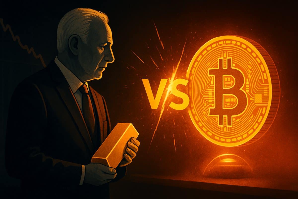 Wojna o Bitcoin. Peter Schiff ogłasza bessę, analitycy kpią: „Chłopie, to tylko korekta”