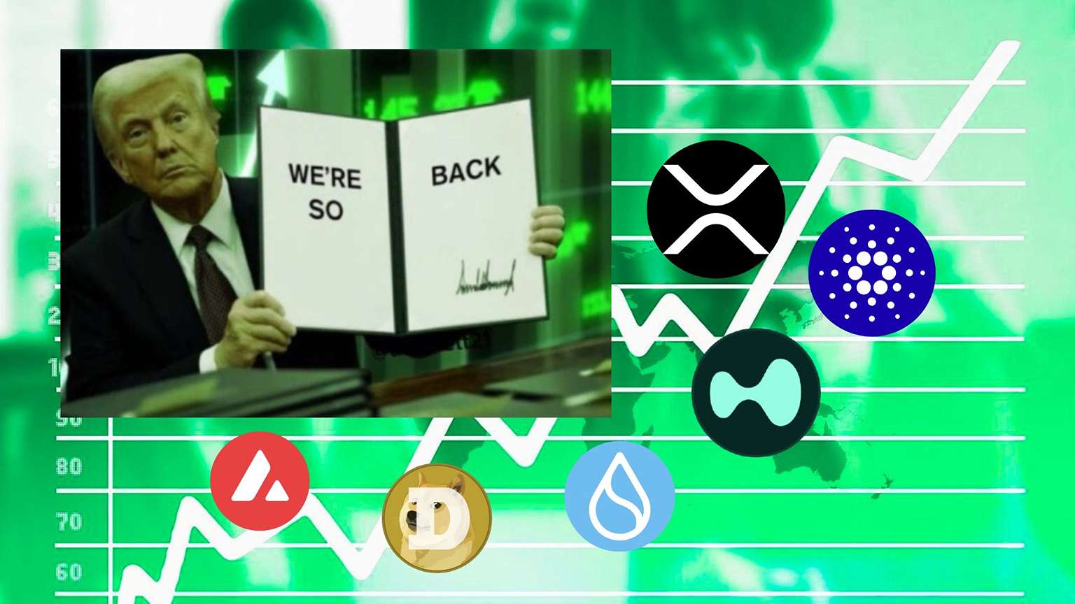 Te kryptowaluty mogą wystrzelić po powrocie rządu USA. Powrót hossy?