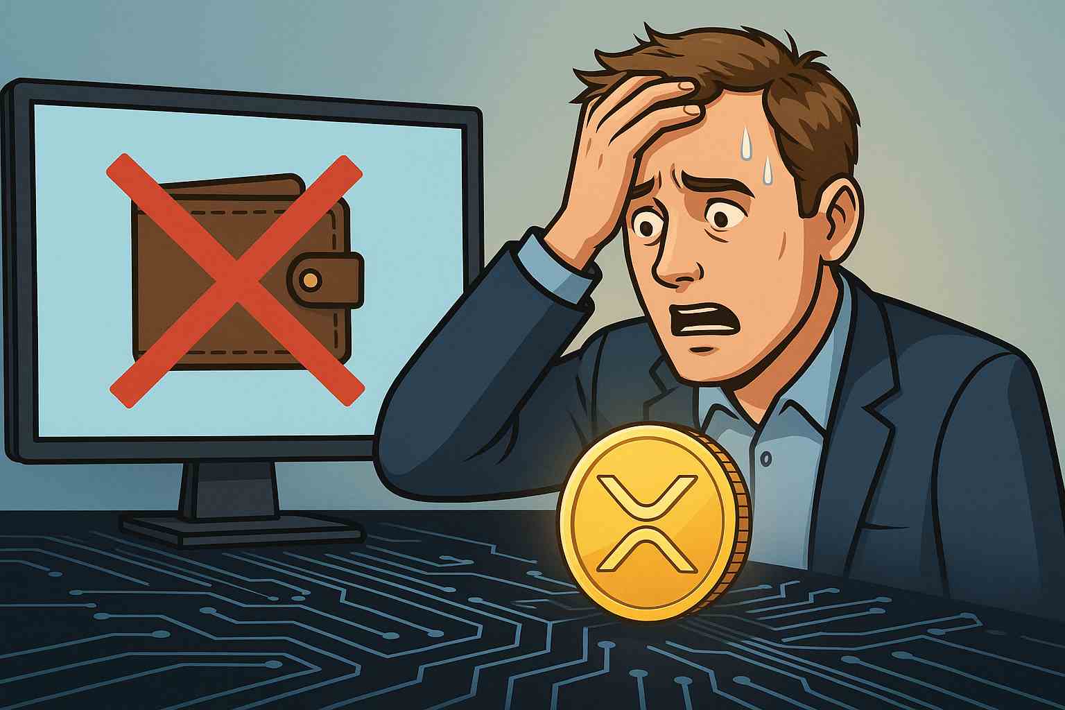 Tej giełdzie skończyły się XRP! Zablokowała całą sieć Ripple