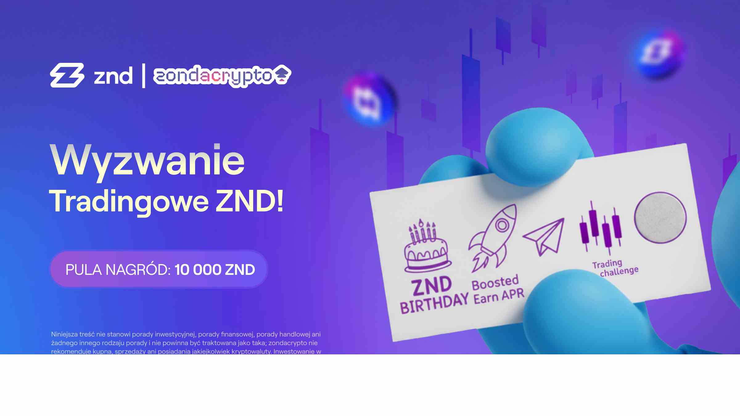 Zondacrypto rozdaje 10 000 ZND. Sprawdź jak wziąć udział w promocji