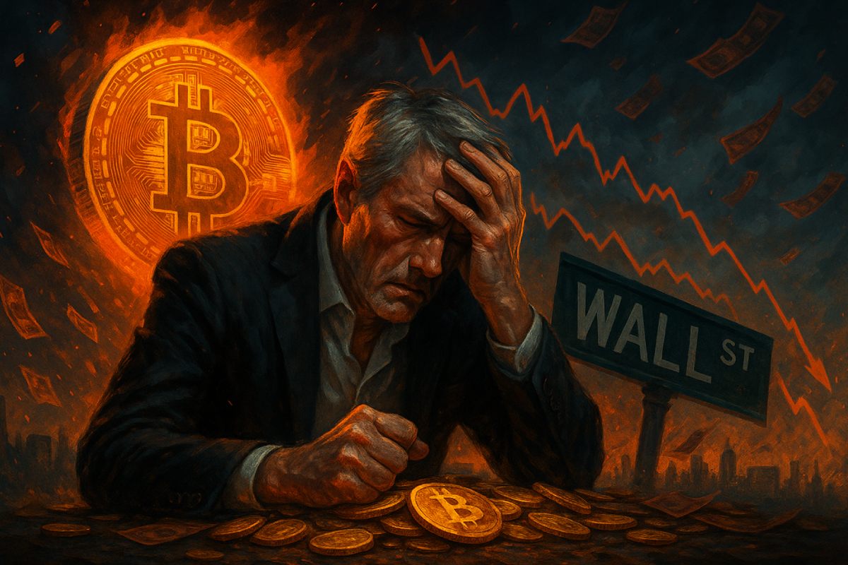 Majątek Saylora stopniał o 4 miliardy dolarów. Akcje MSTR runęły, a on… dalej kupuje Bitcoin