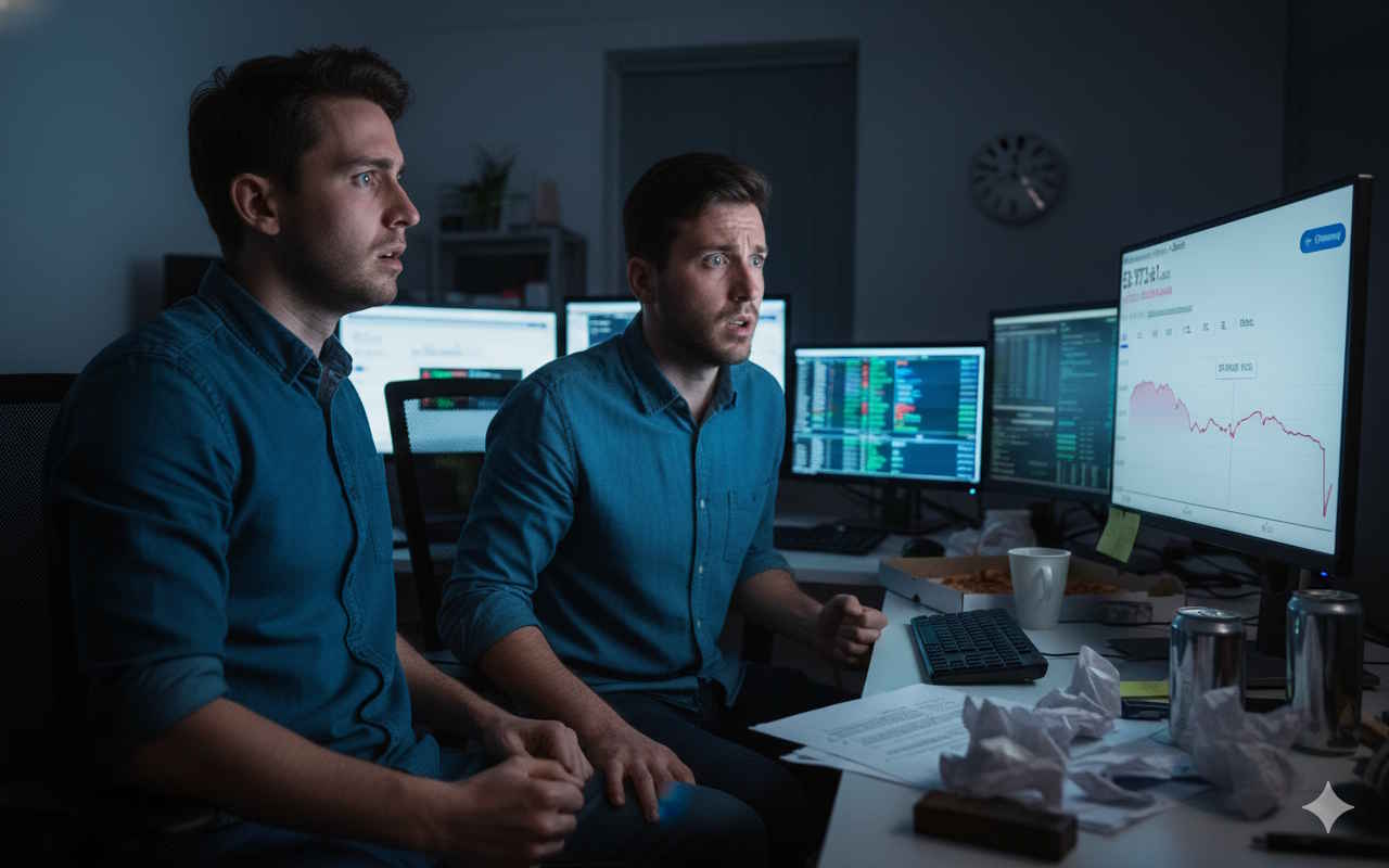 Bitcoin tonie, a jeden ze wskaźników jest na alarmowym poziomie – co czeka nas przed Świętami?