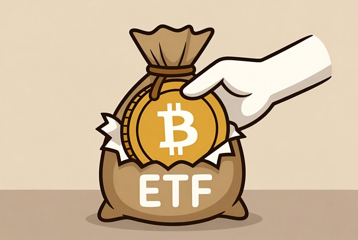 Masowa ucieczka kapitału z Bitcoin ETF. Spadki na rynku mogą przyspieszyć jak nigdy dotąd