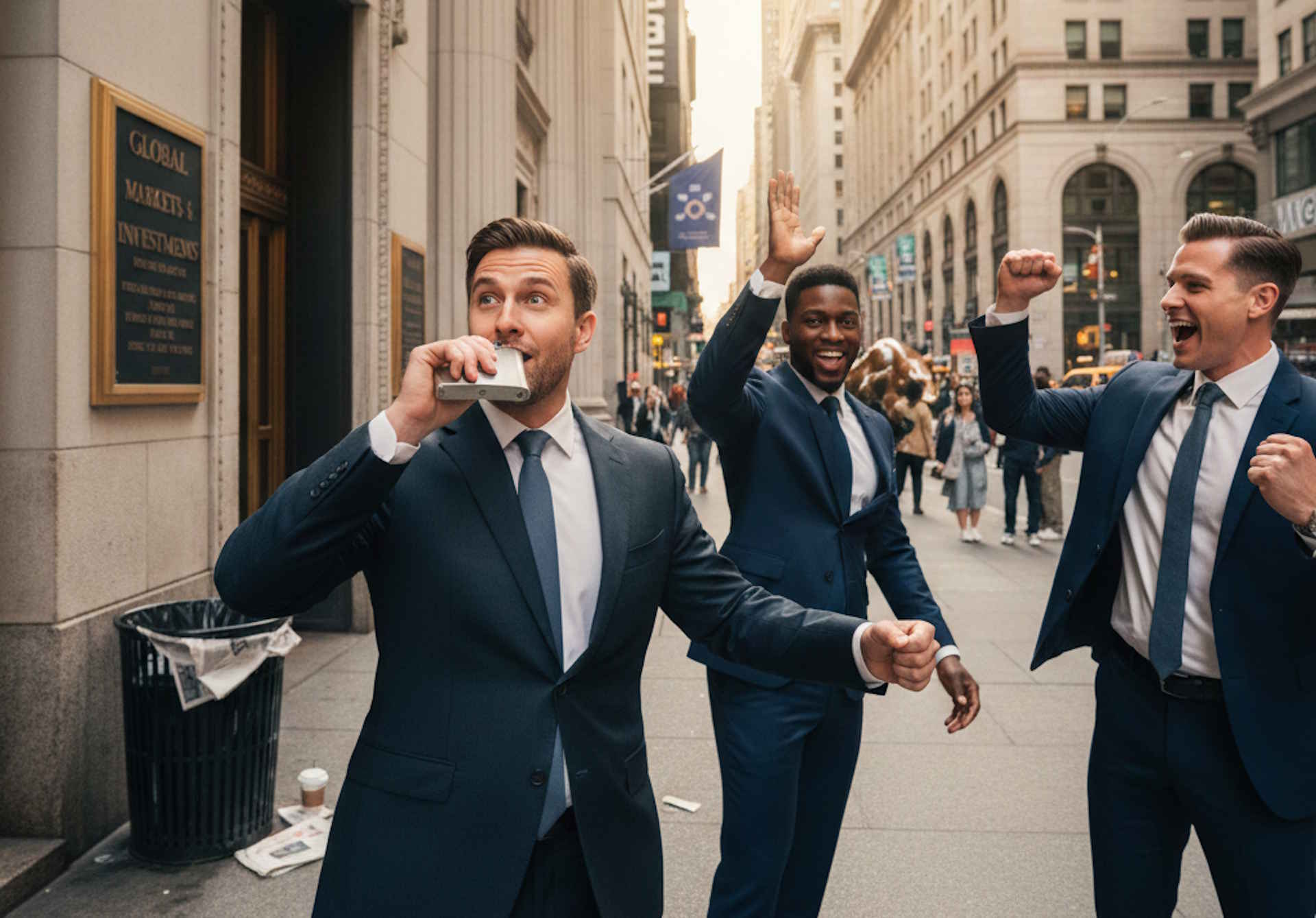 Panika instytucji trwała tylko jeden dzień – oto, jak Wall Street wykorzystało największy spadek, żeby zgarnąć 238 milionów!