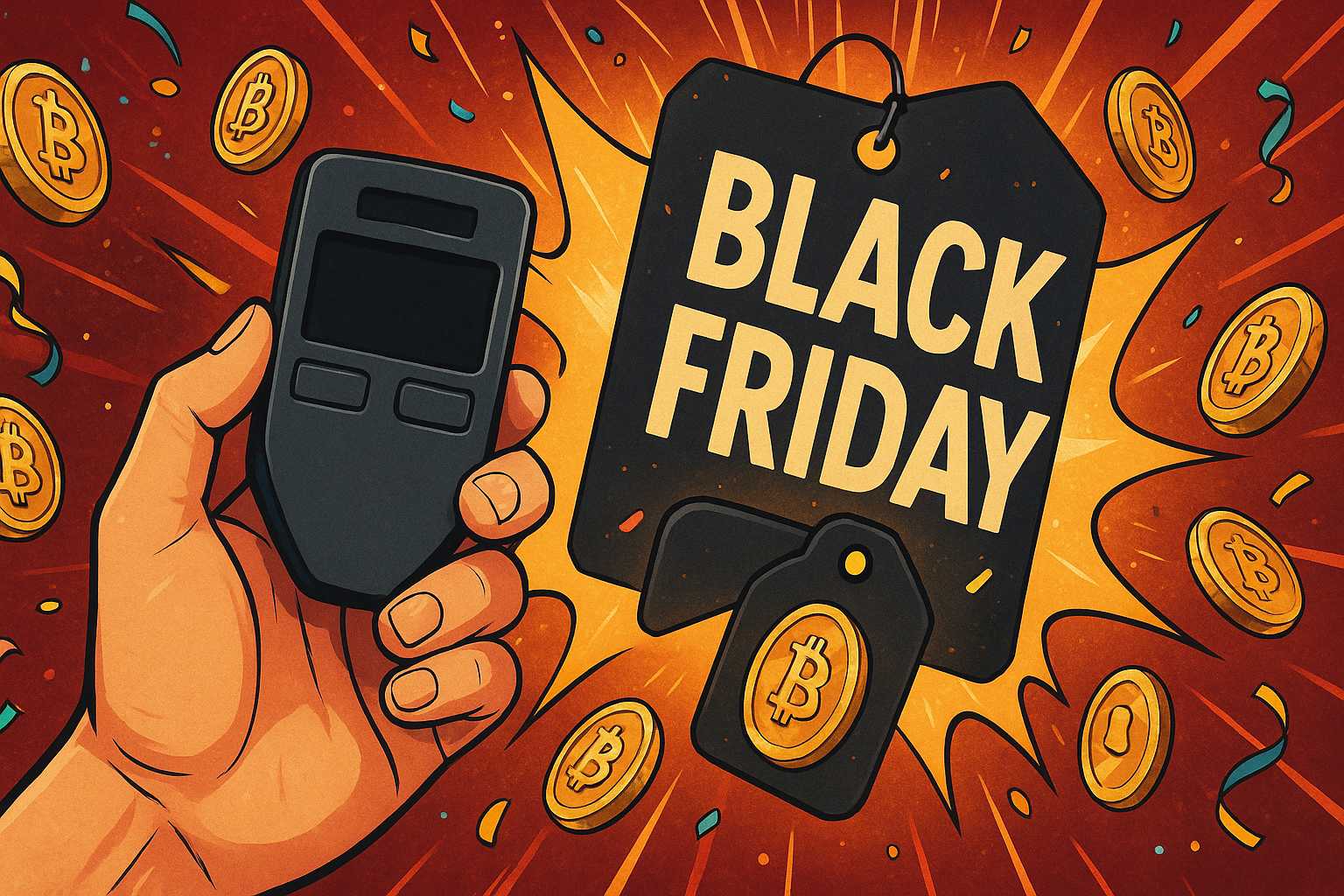 Trezor z ofertą na Black Friday! Kup portfel 40% taniej!