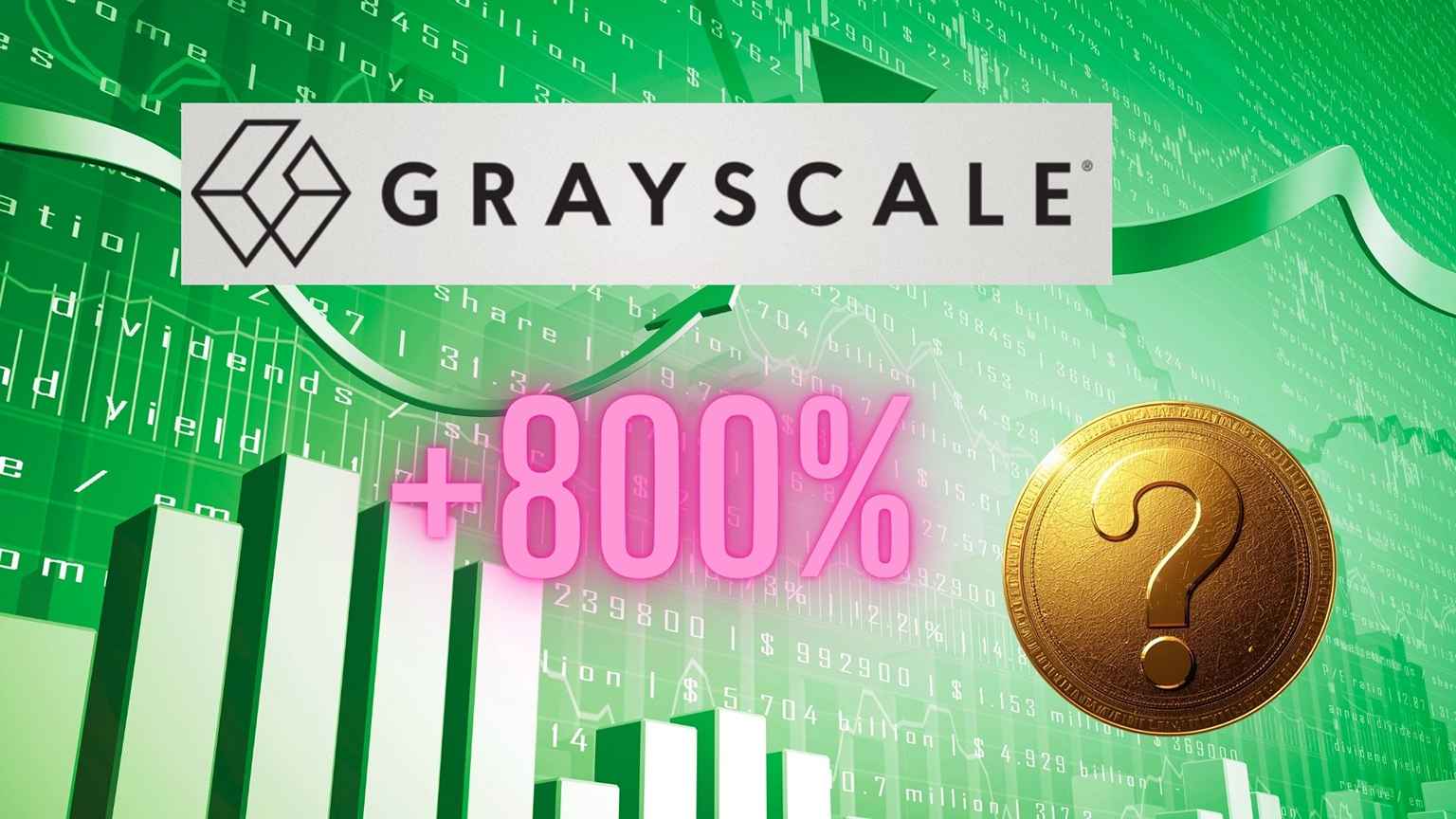 Topowy token, który wzrósł o ponad 800%, gotowy na więcej. Grayscale składa wniosek o ETF!