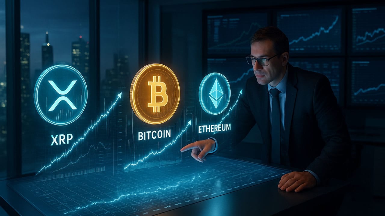 Jak wysokie mogą być ceny XRP, Bitcoina i Ethereum w ciągu najbliższych czterech miesięcy?