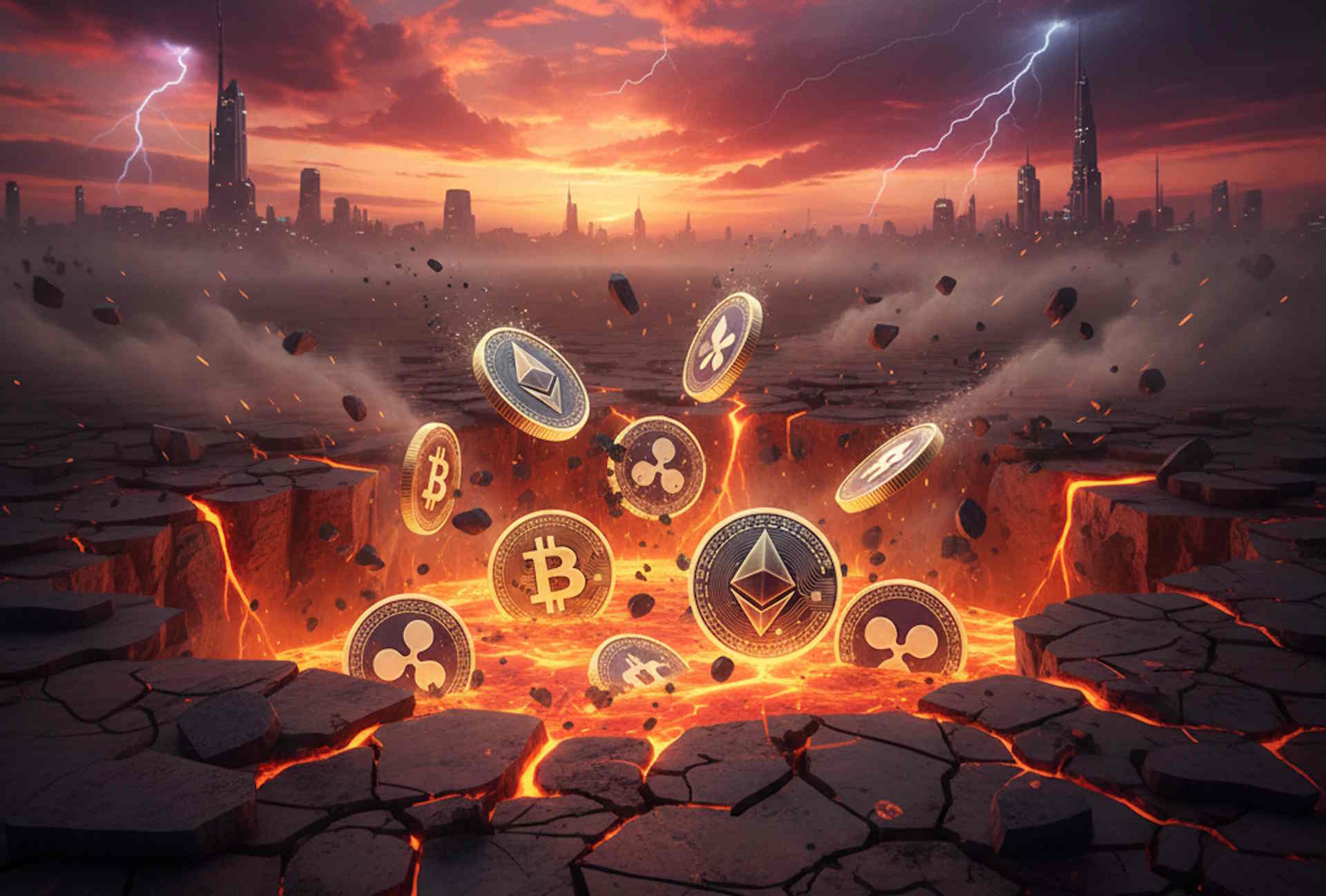 Rynek krypto drży! MSCI zgotuje piekło dla ETH, XRP i ADA? Bitcoin już raz runął!