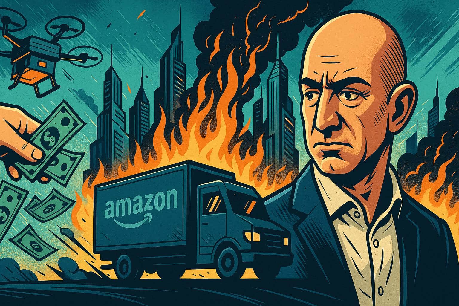 Kryzys w Amazon? Jeff Bezos pozbywa się akcji