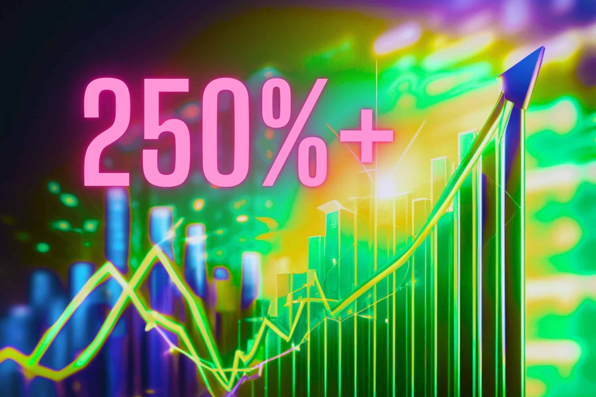 Ta spółka to absolutny hit tego roku. Wzrost o 250% od początku roku, a najnowszy raport finansowy zwiastuje kolejne skoki