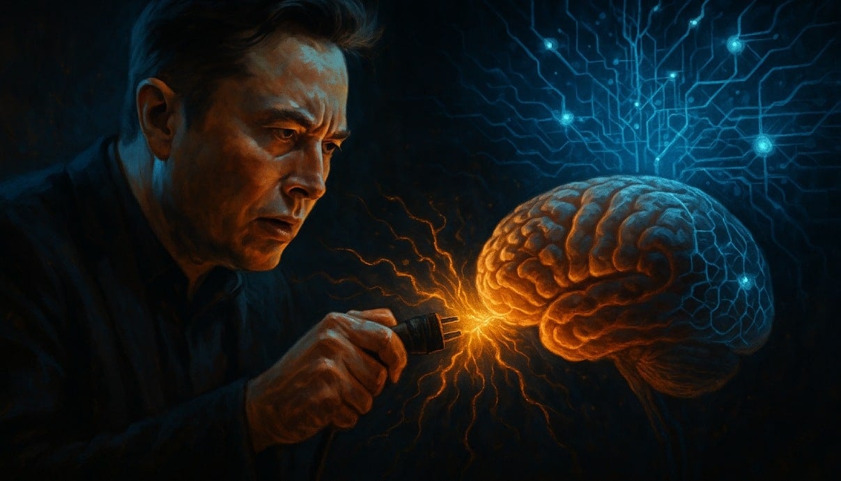 Elon Musk znów to zrobił! Świat się boi. AI coraz bliżej kontroli nad ludzkim mózgiem?