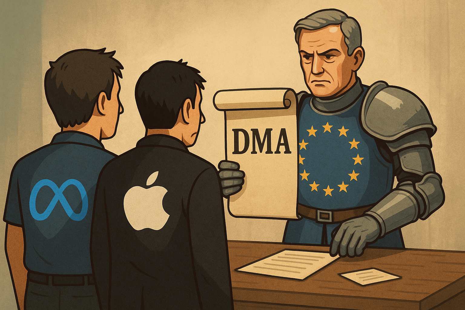 Bruksela uderza w gigantów. Apple i Meta dostają po kieszeni. Trump szykuje krwawy odwet?