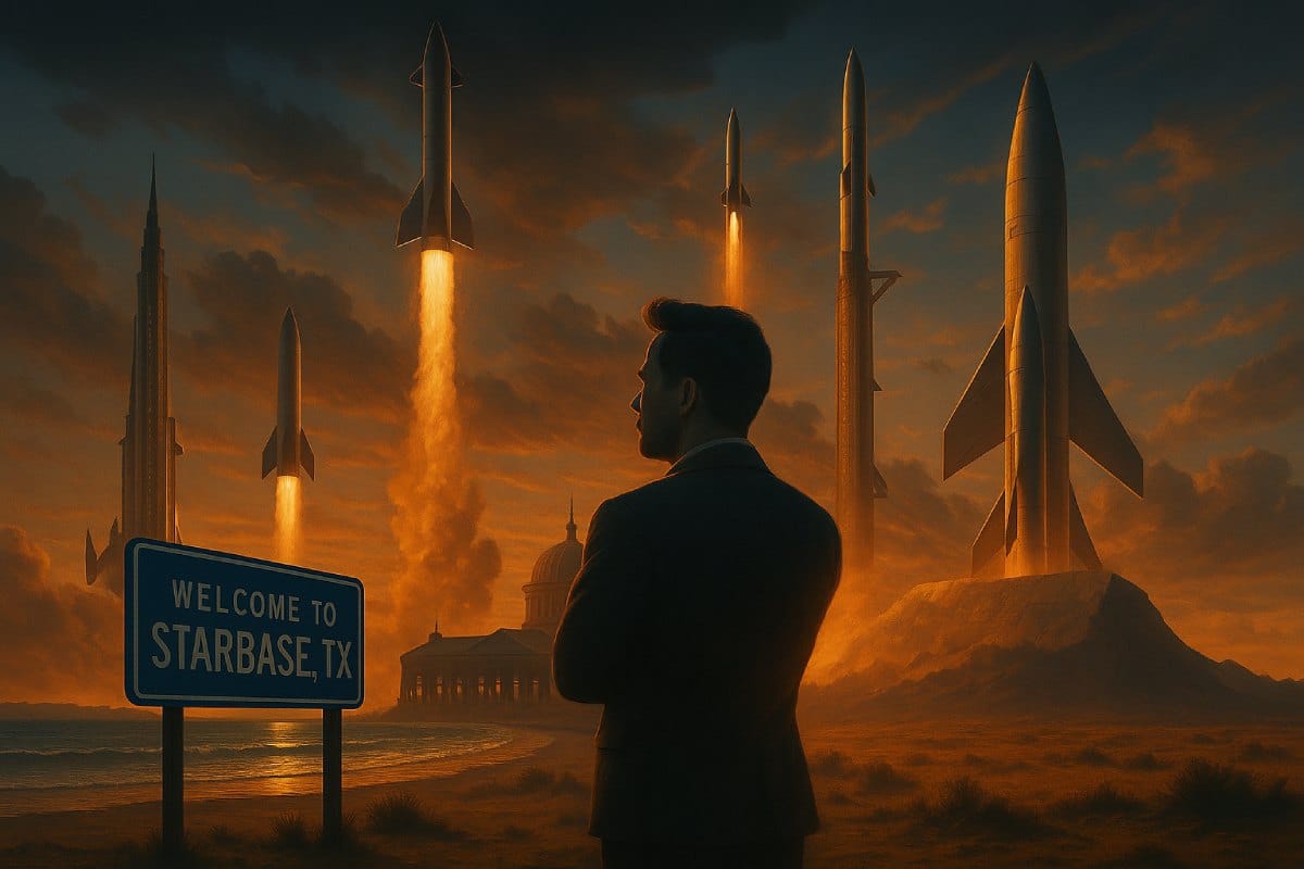 Zaczynał od samochodów i rakiet. Teraz Elon Musk ma własne… miasto