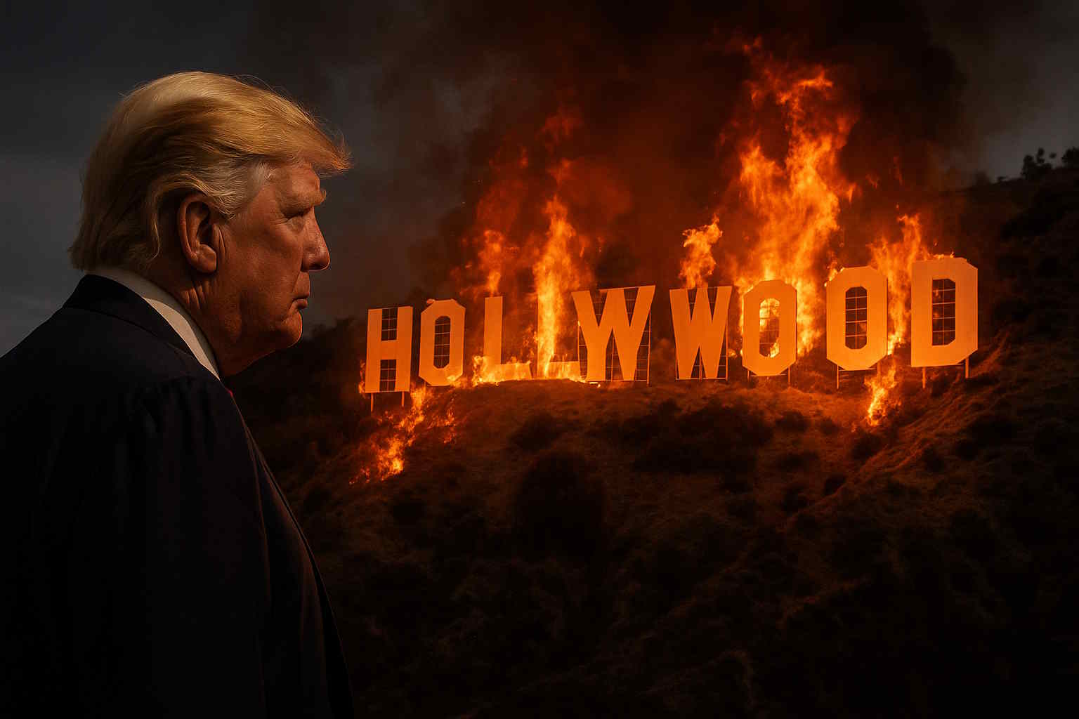 100 proc. cła na zagraniczne filmy. Trump chce „uratować Hollywood”!
