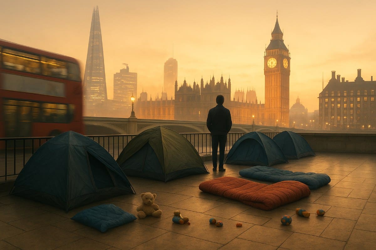 W najbogatszym mieście Europy nie ma gdzie mieszkać. Dramat tysięcy rodzin trwa