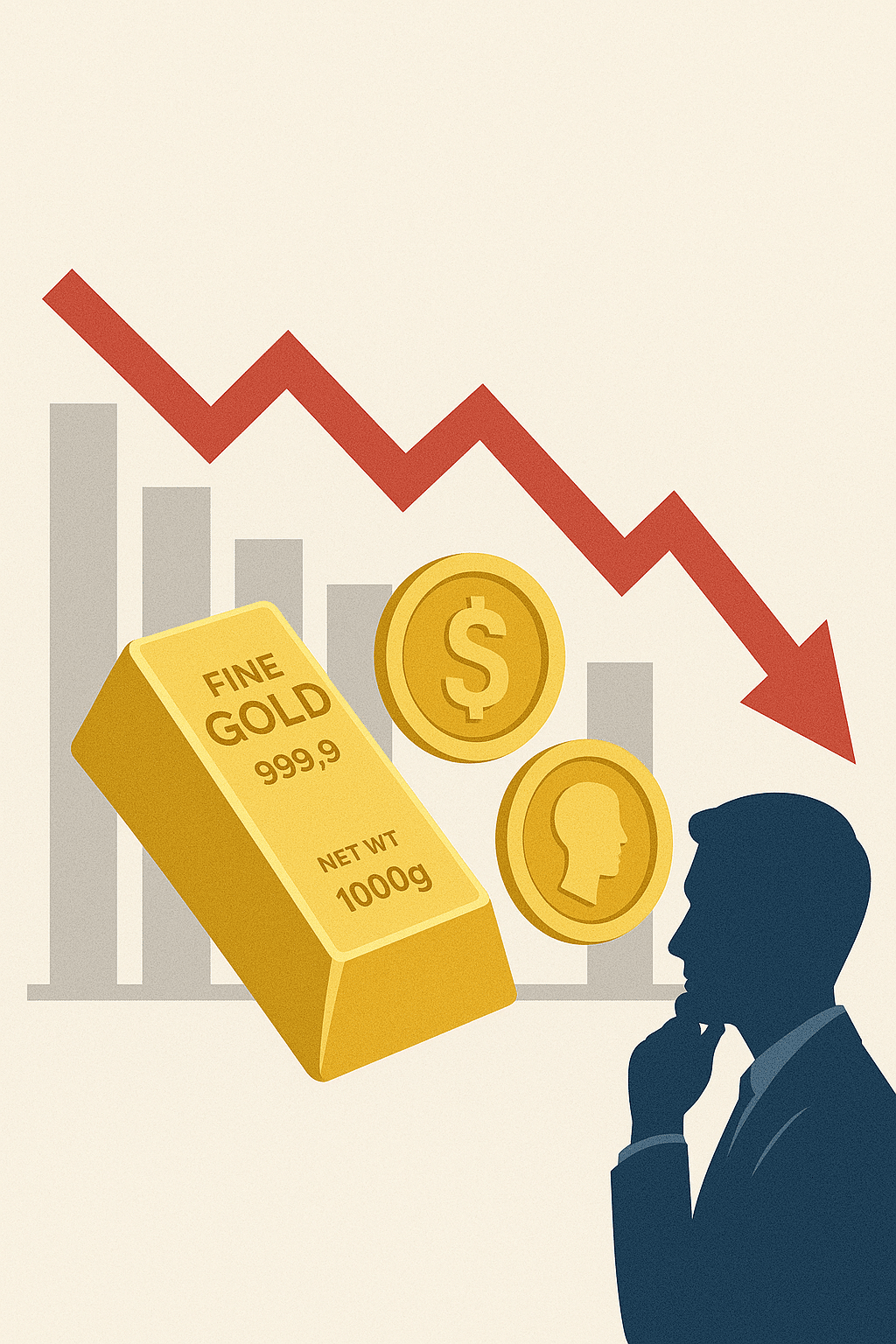 Korekta na rynku złota – co to oznacza dla inwestorów?