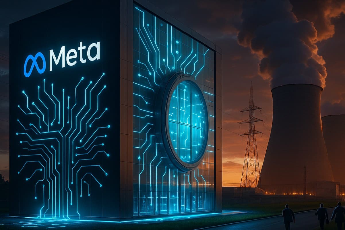 Meta stawia na atom, by karmić sztuczną inteligencję. Rewolucyjna umowa na 20 lat ujawniona!