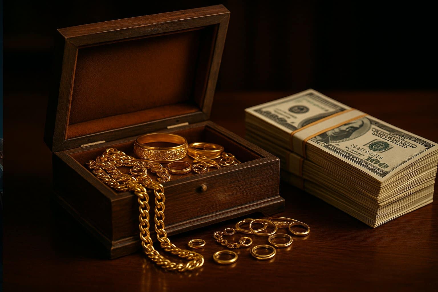 Złoto rośnie i… masowo znika ze szkatułek! Lombardy przeżywają oblężenie