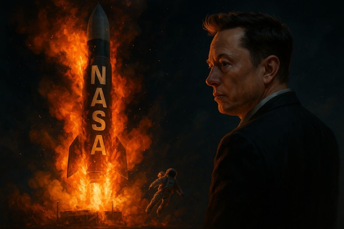 Jeden tweet Muska i NASA traci kosmos! Trump tnie budżet, Pentagon bije na alarm