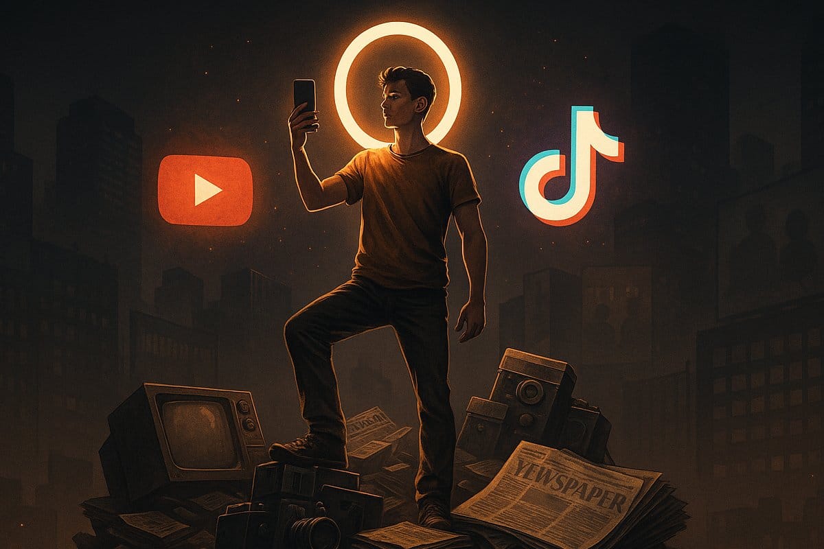 Historyczny moment: YouTube i TikTok przejmują władzę nad reklamą! Telewizja na kolanach